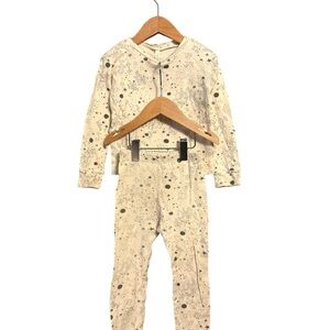 Rylee + Cru Cream and Black Celestial Matching Set